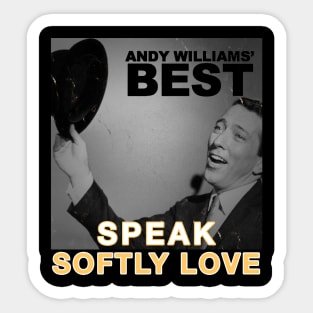 GODFATHER ANDY CROONER Sticker